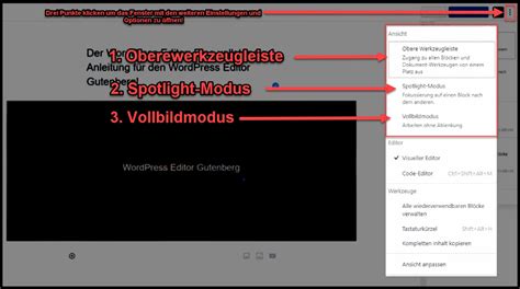 Der Wordpress Editor Eine Vollst Ndige Anleitung F R Den Wordpress