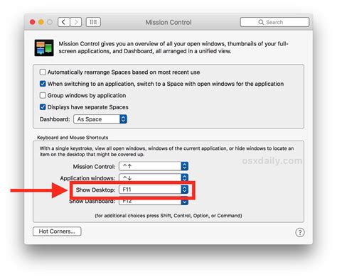 2 Show Desktop Keyboard Shortcuts for Mac