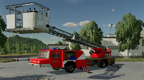 Fs Lizard Turntable Ladder Cc V Farming Simulator