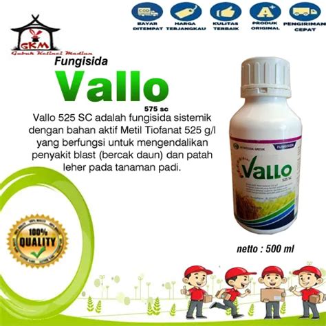 Vallo 500 Ml Fungisida Bercak Daun Blorok Blas Lazada Indonesia