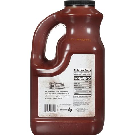 Stubb S Original Legendary Bar B Q Sauce Gal One Gallon Of Stubb S