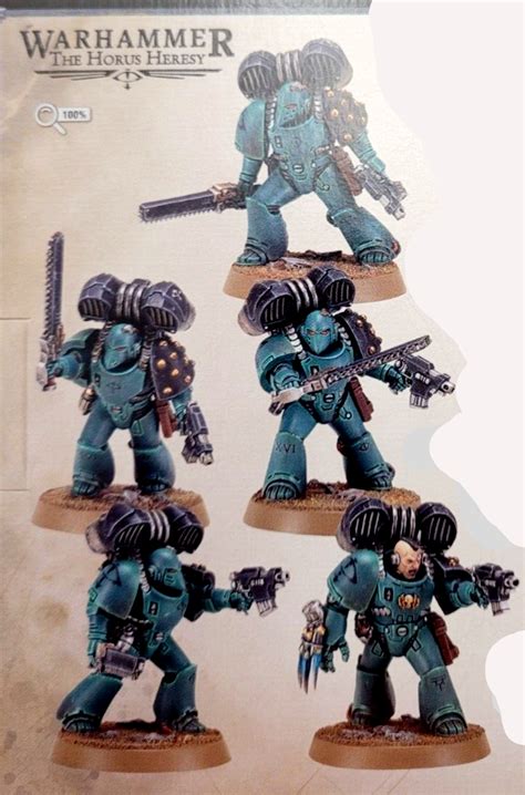 Legiones Astartes 5x Mkvi Assault Space Marines Warhammer Horus Heresy