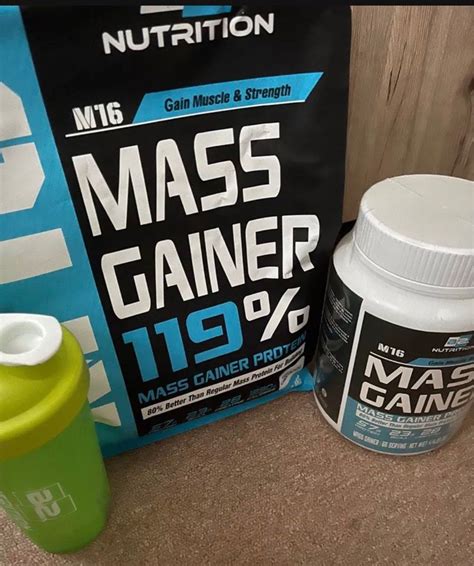 Bs Nutrition M16 Mass Gainer Exclude Shaker Bottle Health And Nutrition Health Supplements