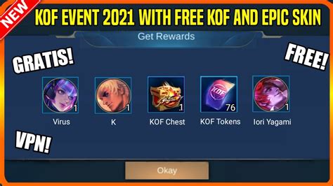 Event Kof Bingo Is Back With Free Epic And Kof Skin Vpn Trick Mobile