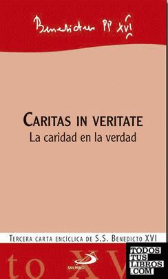 Caritas In Veritate De Benedicto XVI 978 84 285 3512 0