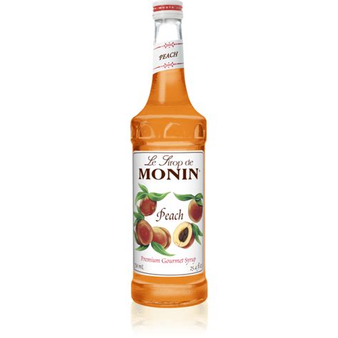 Sirop Monin P Che Ml Monin Les Passions De Manon