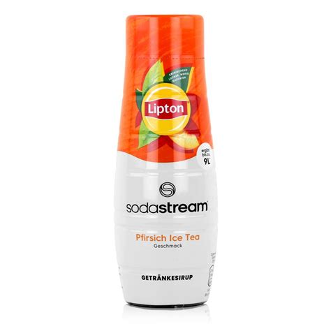 Sodastream Sirup Lipton Ice Tea Pfirsich Fruchtige Erfrischung