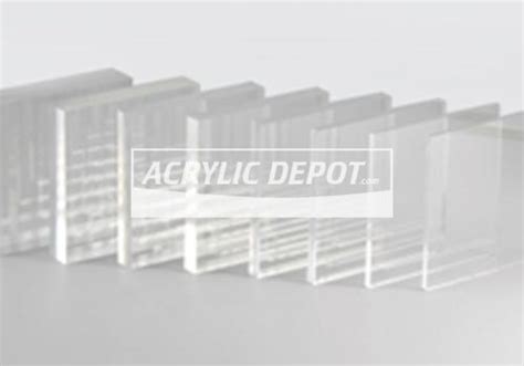 Clear Cast Acrylic Sheet - Acrylic Depot