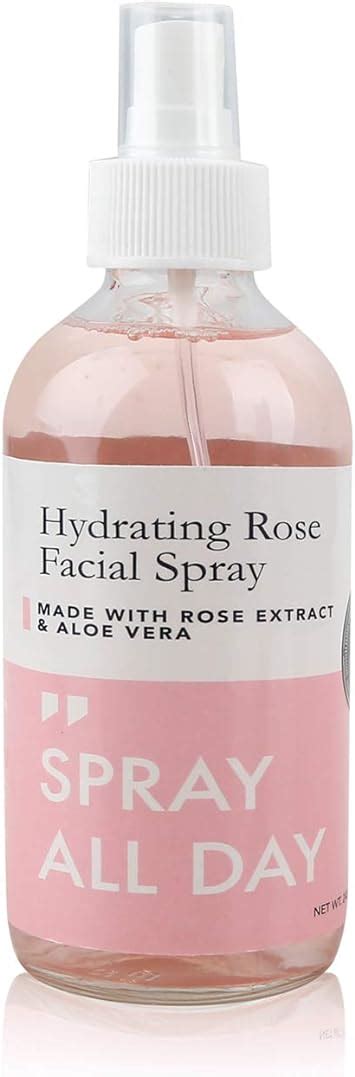 Rose Water Facial Mist Spray 240ml Hydrating And Moisturizing Toner