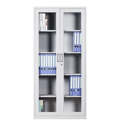 Glass Door Steel Office Filing Cabinet Fubao Office Furniture