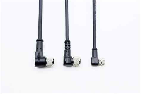 M12 Waterproof Connector 3 Core Waterproof Male And Female Plug 3 Core Power Cord Lp67