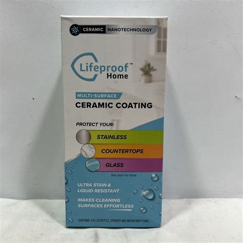 Lifeproof Home Multi Surface Ceramic Nanotechnology Coating Spray 8 Fl