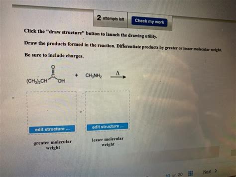 Solved Attempts Lett Check My Work Click The Draw Chegg