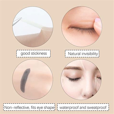 Invisible Double Eyelid Tape Set For Natural Look Pcs Eyelid Lift