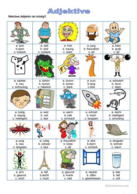 An Activity Sheet With Pictures And Words To Help Students Learn The