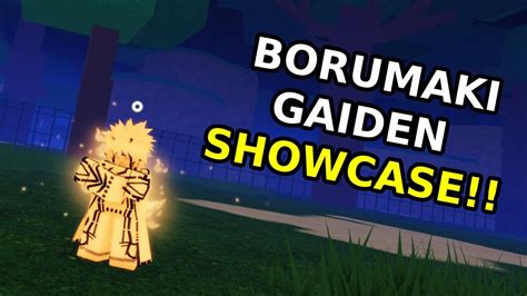 Shindo Life Borumaki Gaiden Showcase Youtube