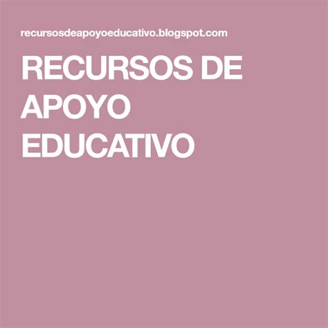 Recursos De Apoyo Educativo Actividad Con Dibujos De