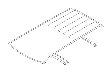 2024 Subaru Forester Roof Panel Complete Panel Used For The Roof Not