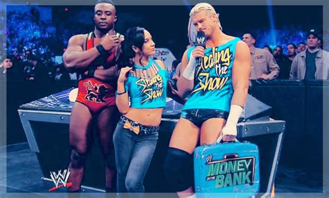 World Wrestling Entertainment Dolph Ziggler And Aj Lee Kissing