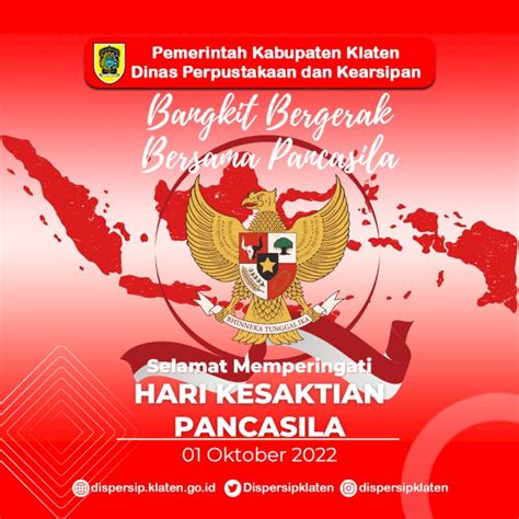 Selamat Memperingati Hari Kesaktian Pancasila Kabupaten Klaten