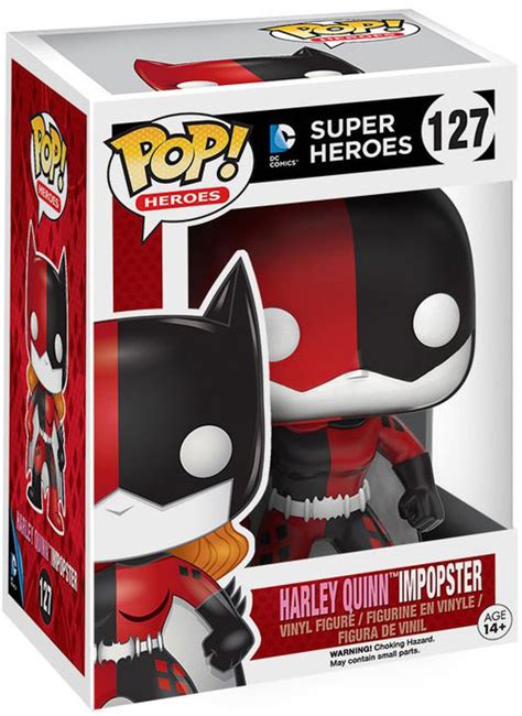 Figurine Pop DC Super Héros 127 pas cher Batgirl en Harley Quinn