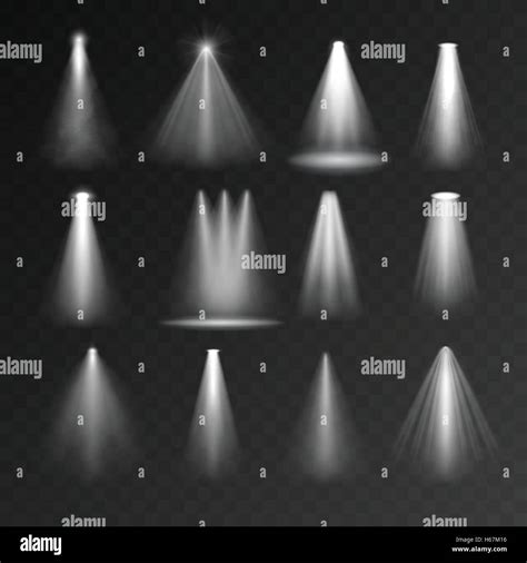 Light Sources Set Stock Vector Image And Art Alamy