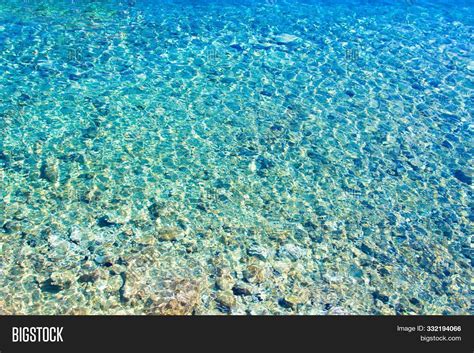 Azure Clear Sea Water Image Photo Free Trial Bigstock