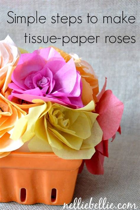 Tissue Paper Flowers Making Step By Best Flower Site