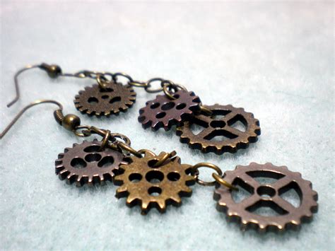 Steampunk Earrings Video Tutorial