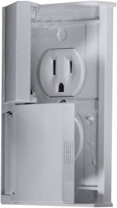 Rv Designer S817 Self Contained Dual Outlet With Cover