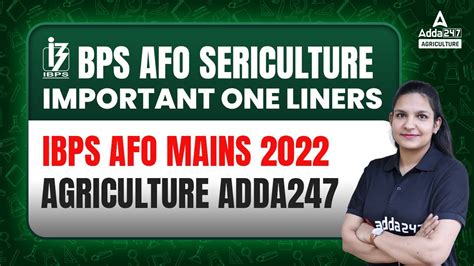 Ibps Afo Sericulture Important One Liners By Meenakshi Rathi Ibps Afo