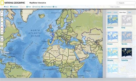 NatGeo MapMaker Interactive Crea Mapas Interactivos Gratis