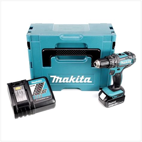 Makita Dhp 482 Rf1j 18 V Li ion Akku Perceuse Visseuse À Percussion