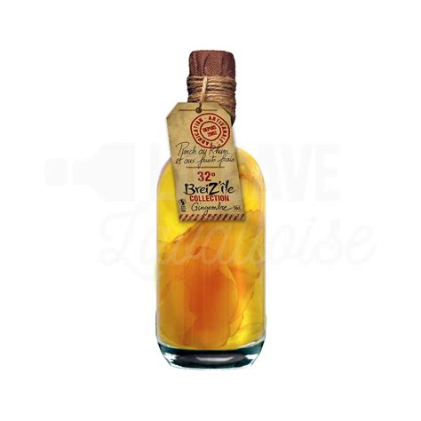 Rhum Arrangé Gingembre 32° Breizîle 50cl La Cave Lavalloise 16 Boulevard Jean Jaurès