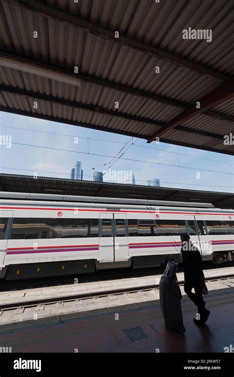 Chamartin Train Station Madrid Spain Stock Photo Alamy