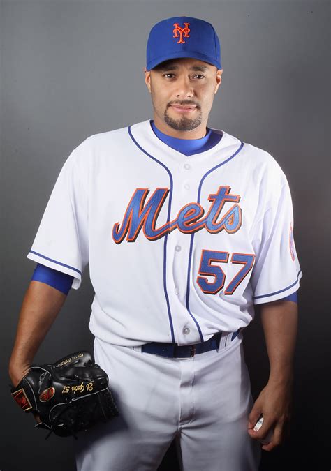 Johan Santana In New York Mets Photo Day Zimbio