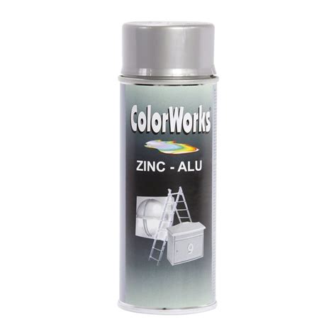 Galvanisation à froid Colorworks Zinc et aluminium Colorworks