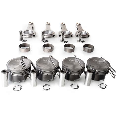 KIT PISTONES FORJADOS MAHLE MOTORSPORT Y BIELAS BAR TEK 1 8T 20V AUDI