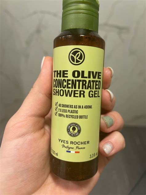 Yves Rocher The Olive Concentrated Shower Gel 100 Ml INCI Beauty