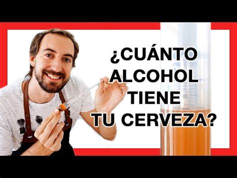 Cuántos grados de alcohol tiene una cerveza artesanal Cerveza