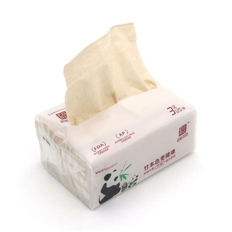 Bamboo Recycled Soft Facial Tissues Luzhou Pack