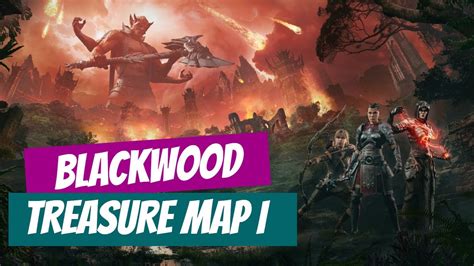 ESO Blackwood Treasure Map I YouTube