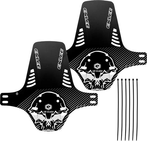 Chooee 2pcs Guardabarros Bicicleta Montaña Guardabarros MTB Mudguard