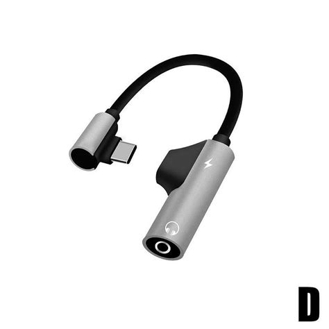 Usb C Type C To Mm Jack Aux Headphone Audio Splitter Adapter