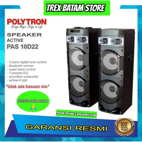 Jual Polytron Pas D Speaker Aktif Batam Shopee Indonesia