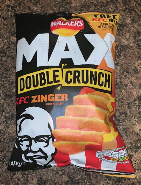 FOODSTUFF FINDS: Walkers Max - KFC Zinger - Double Crunch (Asda) By ...