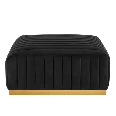 Modway Conjure Channel Tufted Performance Velvet Ottoman EEI 5507