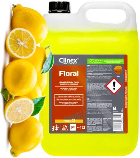 Clinex Floral Citro L P Yn Do Mycia Posadzek Allegro Pl