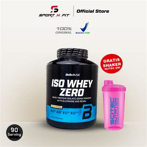 Jual Biotech Isowhey Zero Lactose Protein Gram Shopee Indonesia