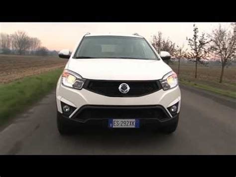 New Ssangyong Korando Driving Review Automototv Video Dailymotion